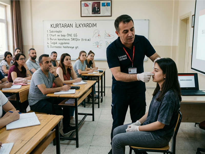 Sıcaklar Geliyor: Burun Kanamasında Ne Yapmalısınız?