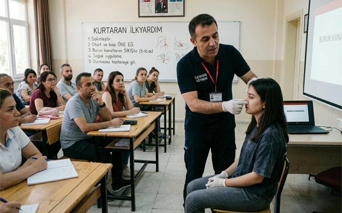 Sıcaklar Geliyor: Burun Kanamasında Ne Yapmalısınız?